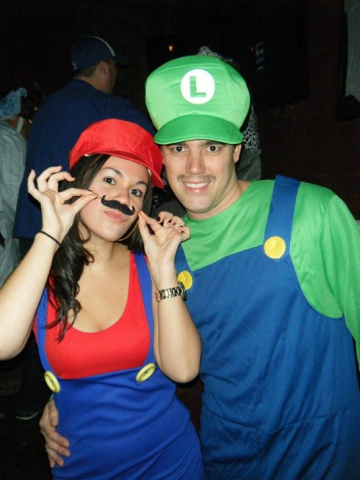 Mario And Luigi DIY Costumes
 32 DIY Ideas for Couples Halloween Costumes