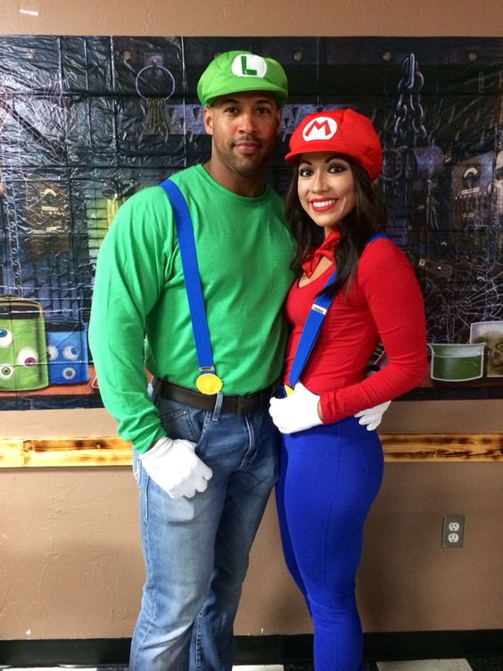 Mario And Luigi DIY Costumes
 60 Halloween Costumes For Couples
