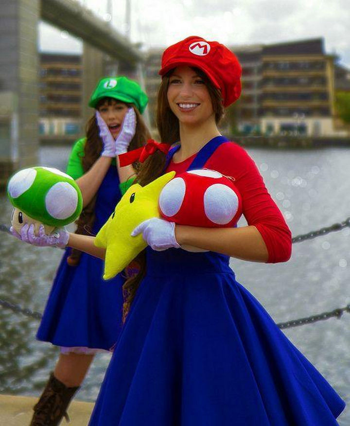 Mario And Luigi DIY Costumes
 23 Super Mario and Luigi Costumes For Halloween Updated
