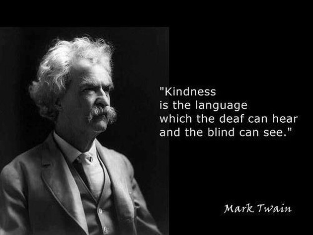 Mark Twain Kindness Quote
 The Thinking Atheist Blog
