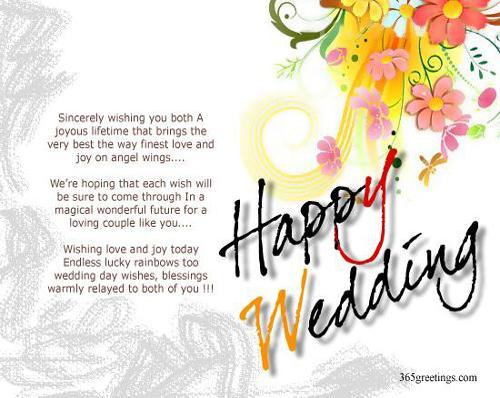 Marriage Congrats Quotes
 Wedding Wishes And Messages 365greetings