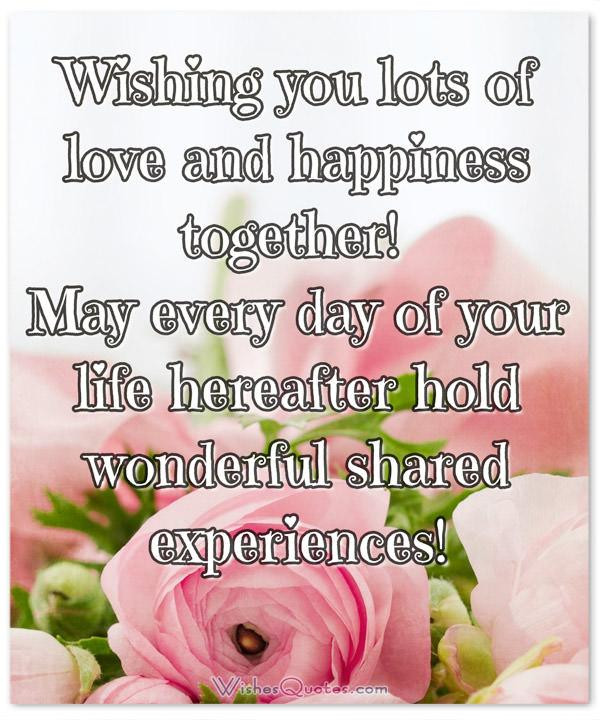 Marriage Wishes Quotes
 200 Inspiring Wedding Wishes And Cards For Couples That