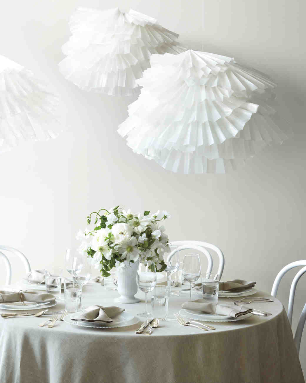 Martha Stewart Wedding Decorations
 Easy to Make Paper Decorations For Your Wedding