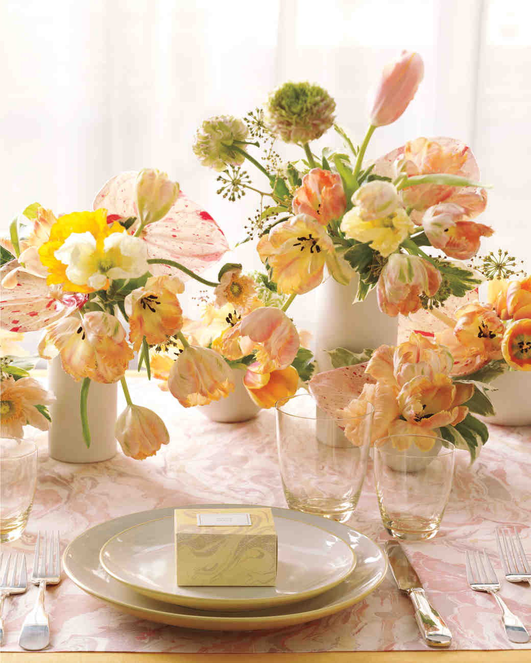 Martha Stewart Wedding Decorations
 24 Elegant Marbled Wedding Ideas