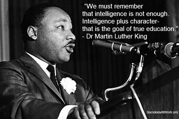 Martin Luther King Jr Quotes About Education
 Dr Martin Luther King “Public Sociologist Par Excellence