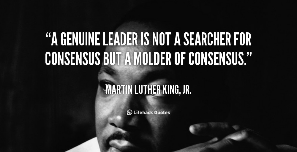 Martin Luther King Jr Quotes On Leadership
 Daily Quote A Genuine Leader