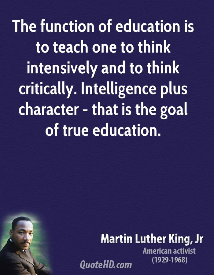 Martin Luther Quotes On Education
 Mlk Quotes Education QuotesGram