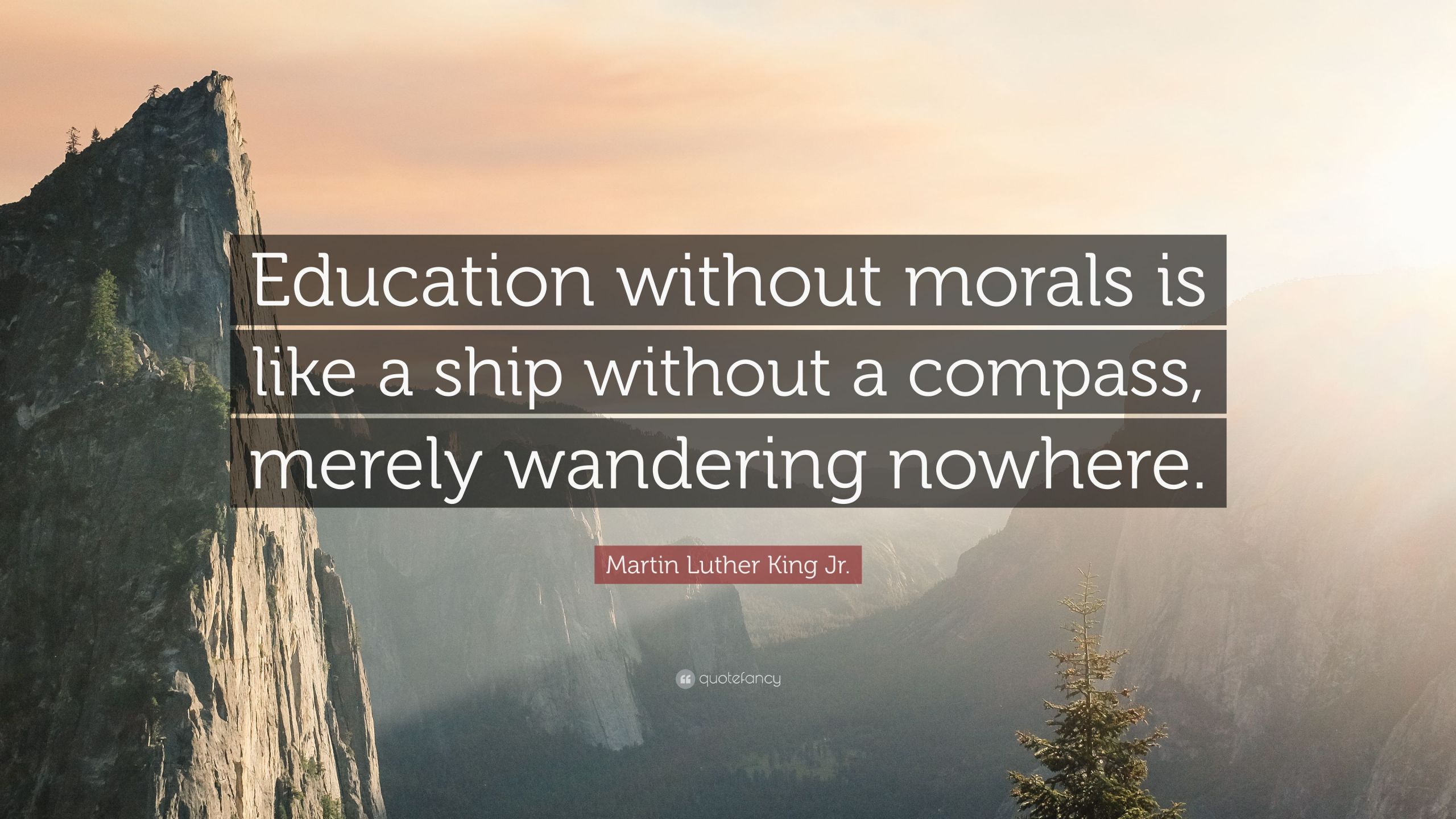 Martin Luther Quotes On Education
 Martin Luther King Jr Quote “Education without morals is