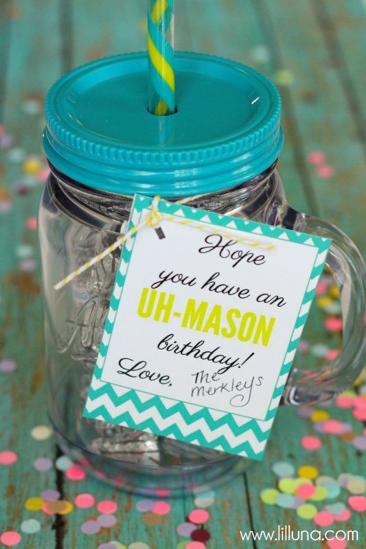 Mason Jar Birthday Gift Ideas
 20 Inexpensive Birthday Gift Ideas