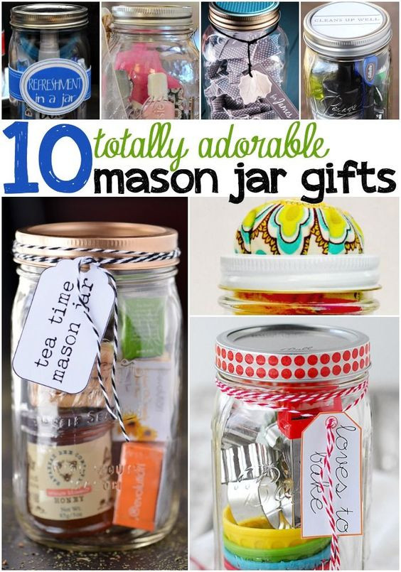 Mason Jar Birthday Gift Ideas
 10 Super Cute Mason Jar Gifts