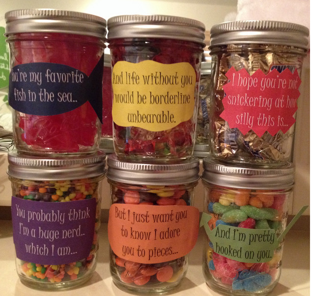 Mason Jar Gift Ideas For Boyfriend
 Mason jar candy sayings …