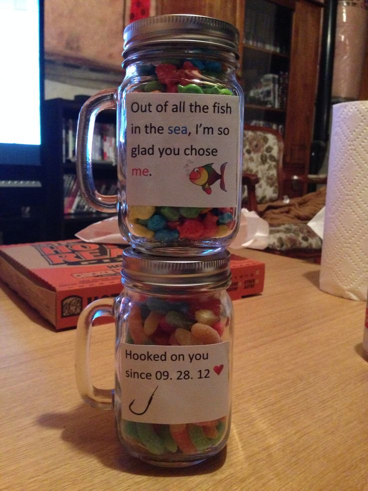 Mason Jar Gift Ideas For Boyfriend
 Cute mason jars for someone special DYI