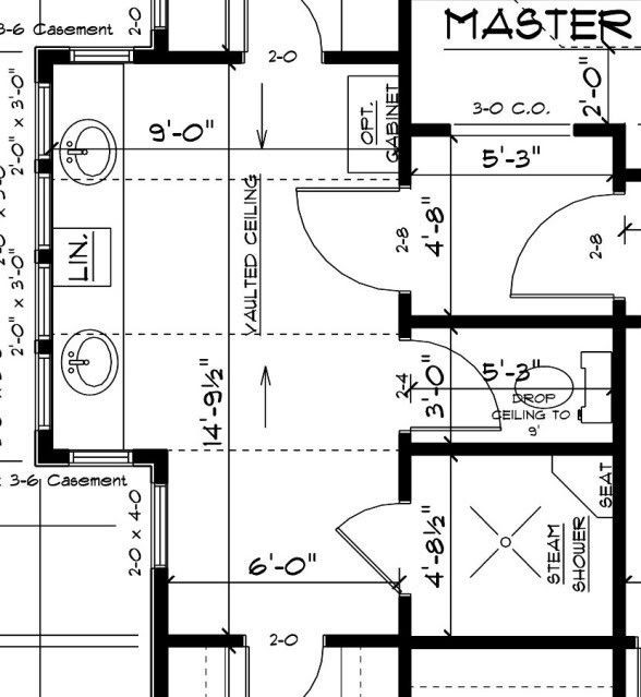 Master Bathroom Size
 99 best Bathroom Floor Plans images on Pinterest