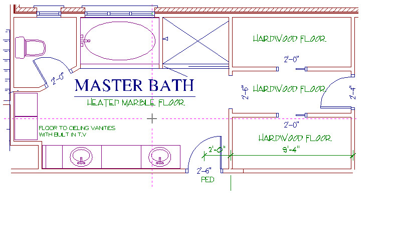 Master Bathroom Size
 LOT 32 INFORMATION