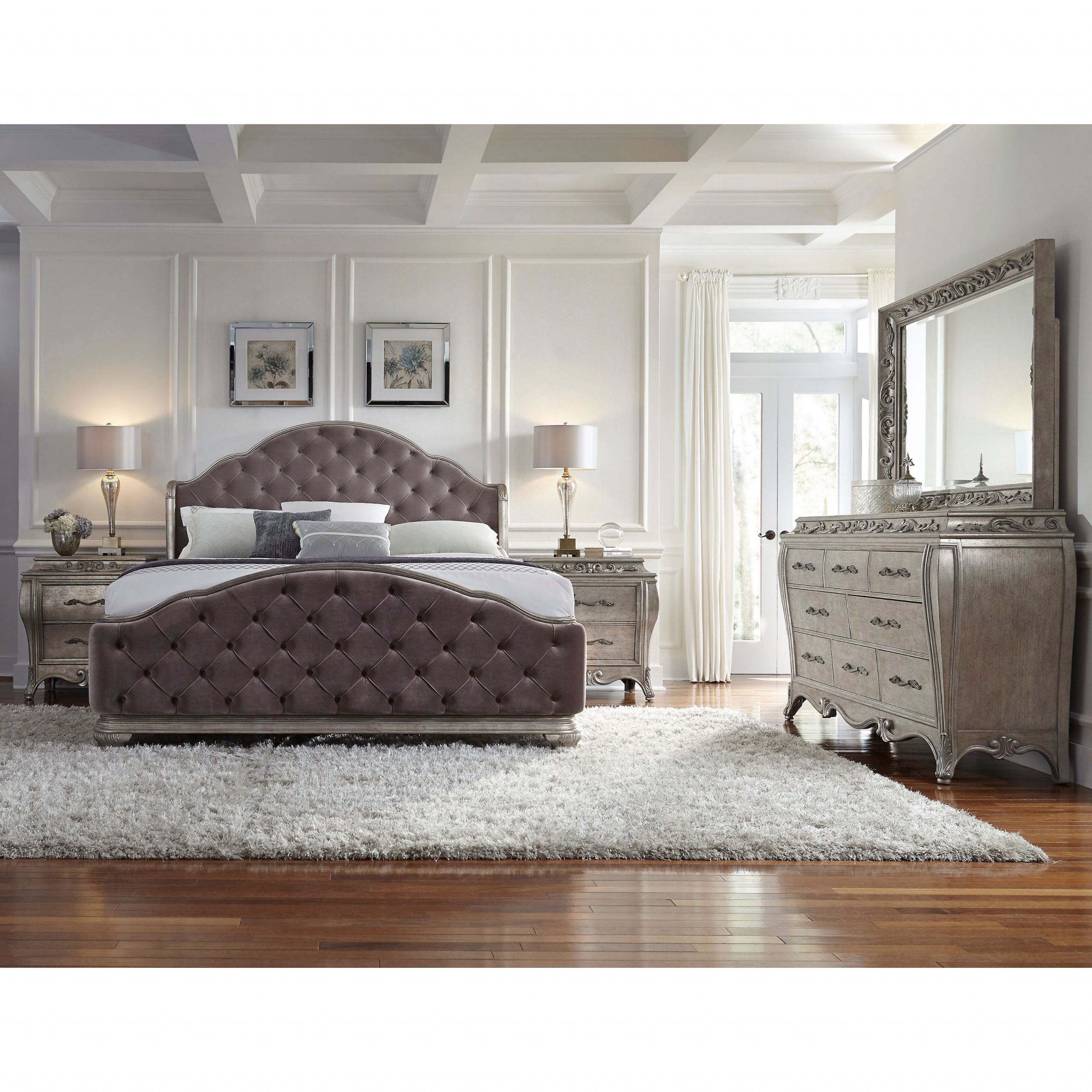 Master Bedroom Sets King
 Anastasia 5 piece King size Bedroom Set