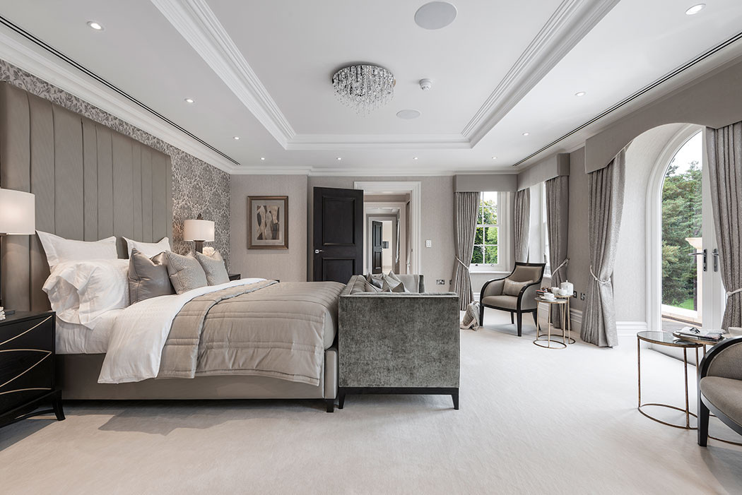 Master Bedroom Suite
 Luxury panel doors fit for a mansion