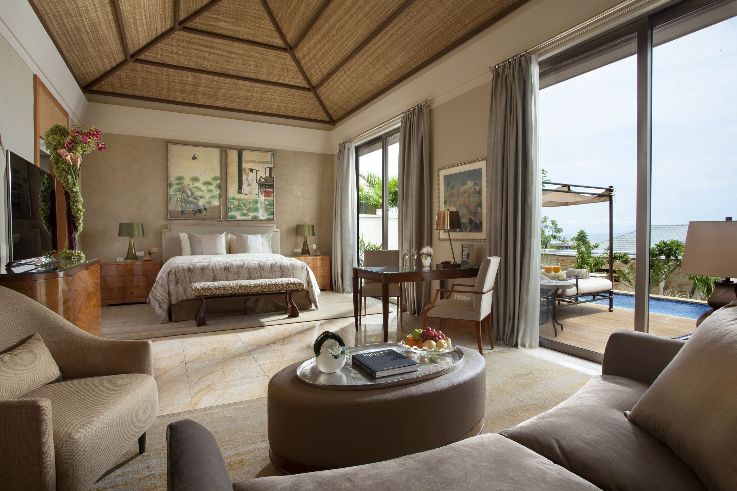 Master Bedroom Suite
 Inside the Fantasy Suites The Bachelor at Bali s Luxe The
