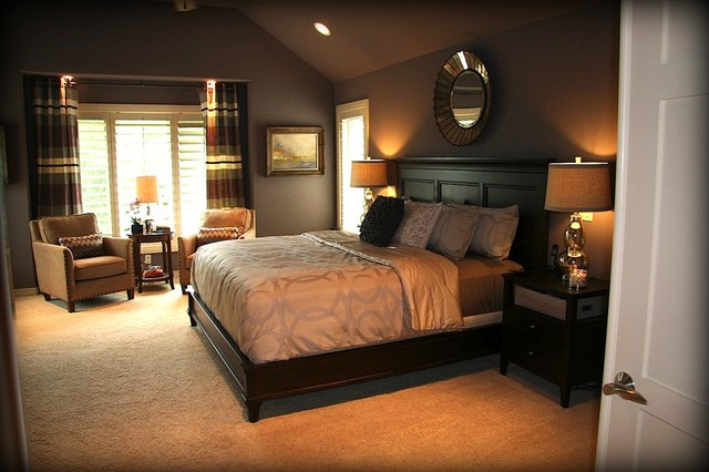 Master Bedroom Suite
 Dreamy Purple Master Bedroom Suite Traditional Bedroom