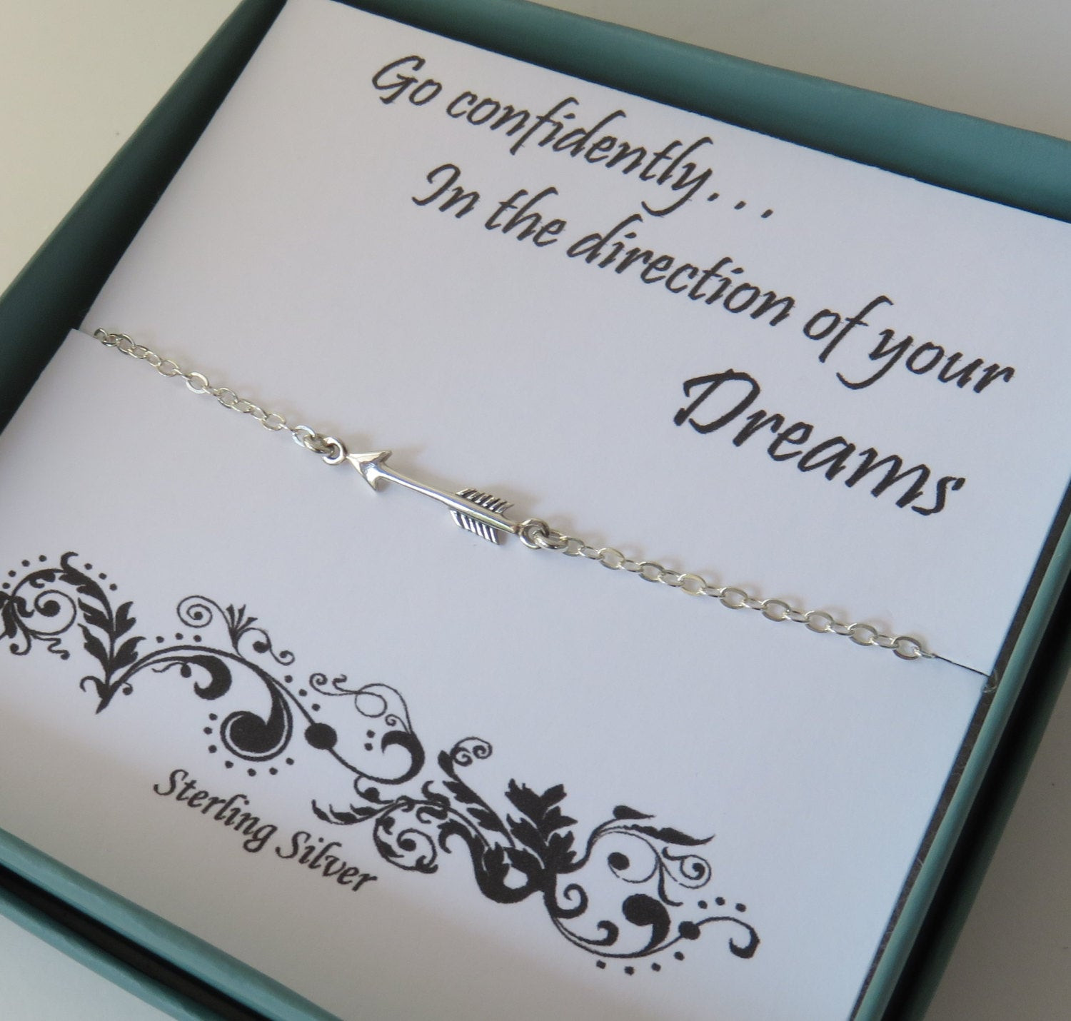 Masters Graduation Gift Ideas For Her
 Sterling Silver Arrow Necklace Graduation Gift for Her Arrow