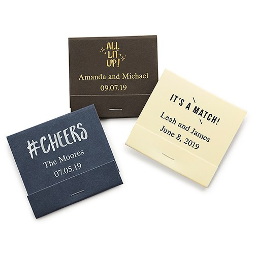 Matchbook Wedding Favors
 Custom Wedding Matchbooks Personalized Matchbooks The