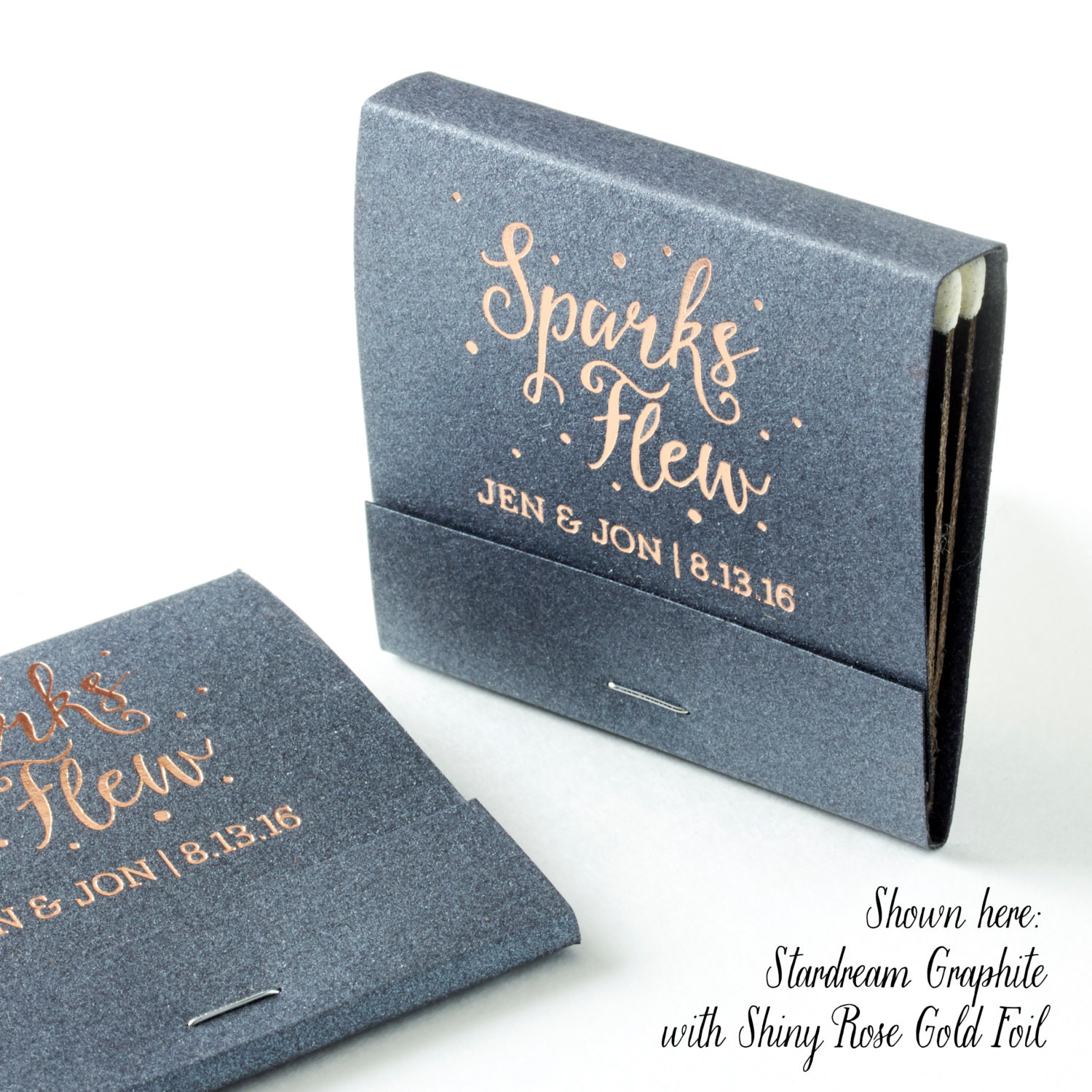 Matchbook Wedding Favors
 SPARKS FLEW Matchbooks Wedding Favors Wedding Matches