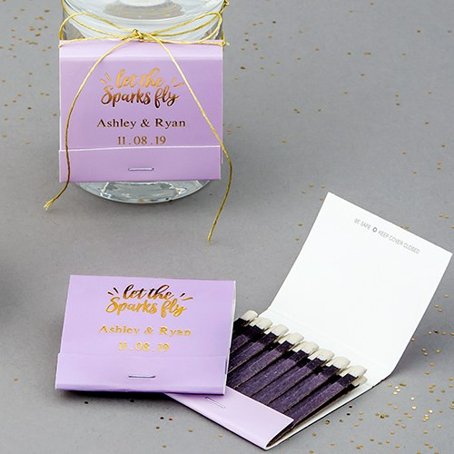 Matchbook Wedding Favors
 Personalized Matchbook Weddingstar