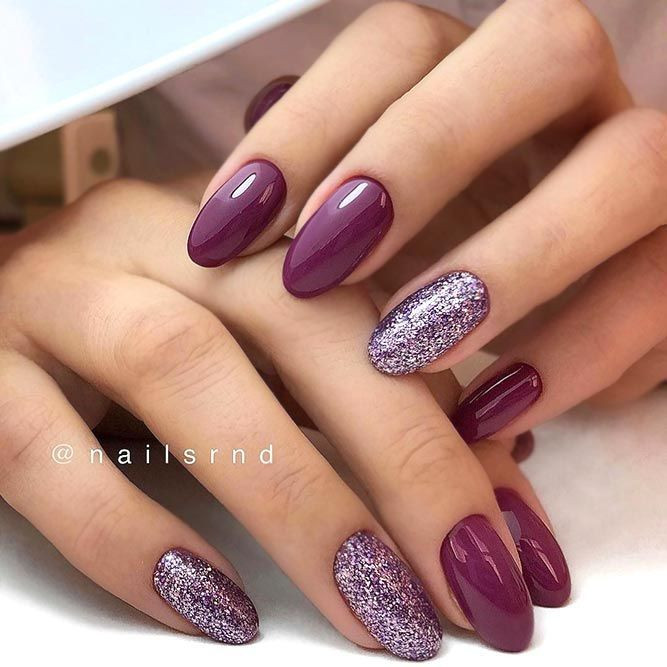 Mauve Nail Designs
 Stunning Mauve Color Nails To Squeal With Delight From