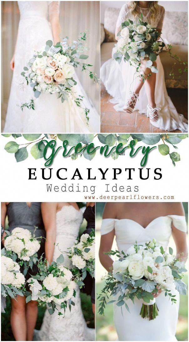 May Wedding Colors
 eucalyptus green wedding color ideas green weddings