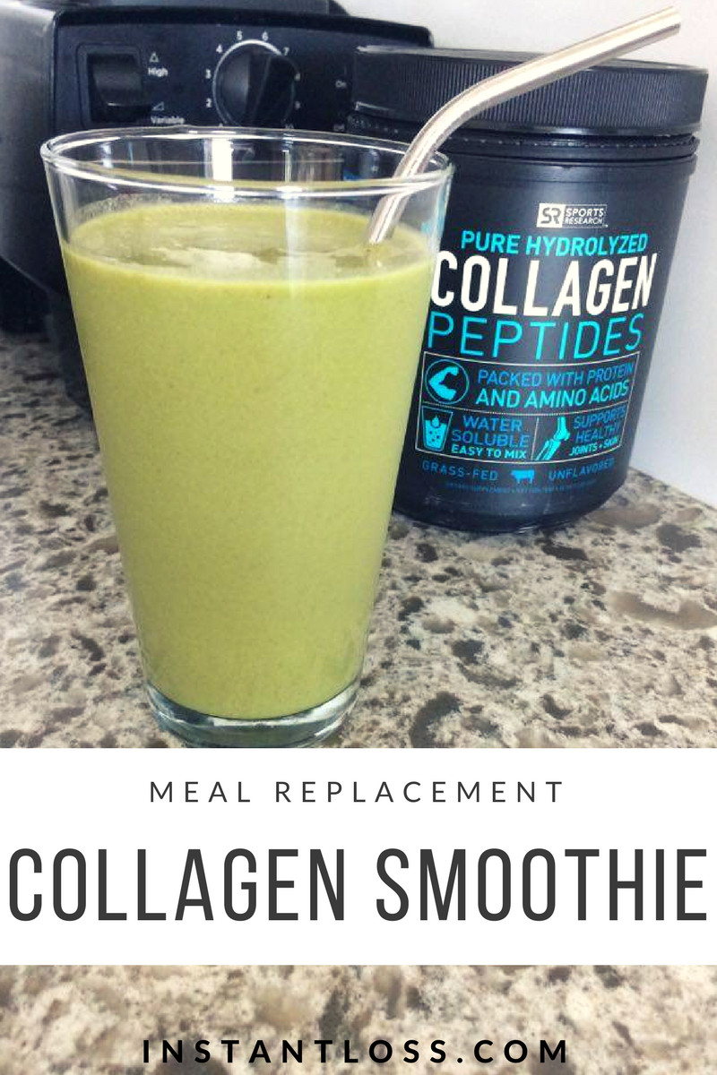 Meal Replacement Smoothies For Weight Loss
 Meal Replacement Collagen Smoothie Instant Loss