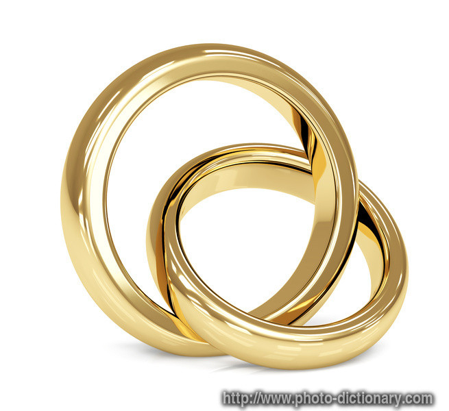 Meaning Of Wedding Rings
 wedding rings photo picture definition at