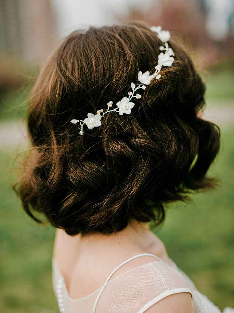 Medium Hairstyles For Wedding
 31 Stunning Wedding Hairstyles for Short Hair
