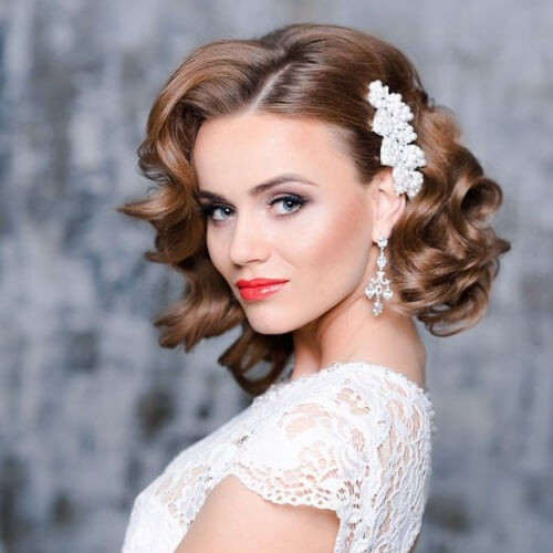 Medium Hairstyles Wedding
 50 Medium Length Hairstyles We Can t Wait to Try Out