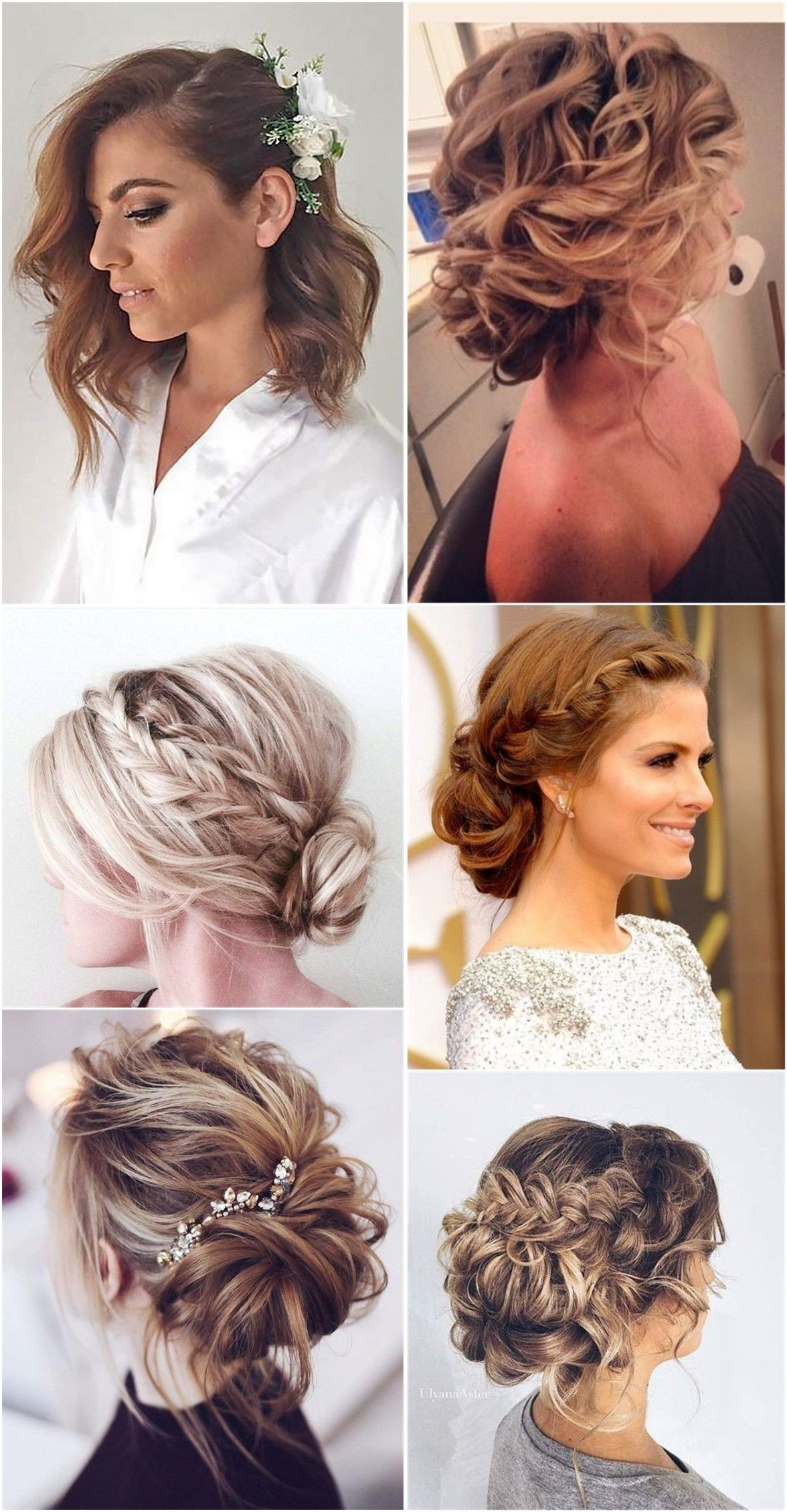 Medium Length Curly Hairstyles For Weddings
 24 Lovely Medium length Hairstyles For 2019 Weddings