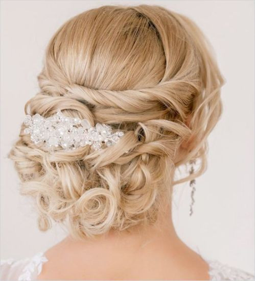 Medium Length Curly Hairstyles For Weddings
 80 Easy Updo Hairstyles for Medium Length Hair