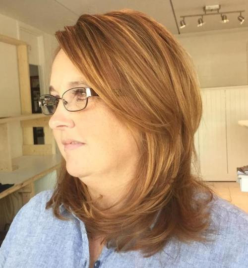 Medium Length Hairstyles For Over 50 With Glasses
 20 Best Hairstyles for Women over 50 with Glasses