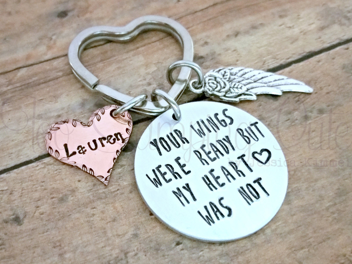 Memorial Gift Ideas For Loss Of Father
 Loss Husband Loss Dad Loss by TooStampingCutebyJK