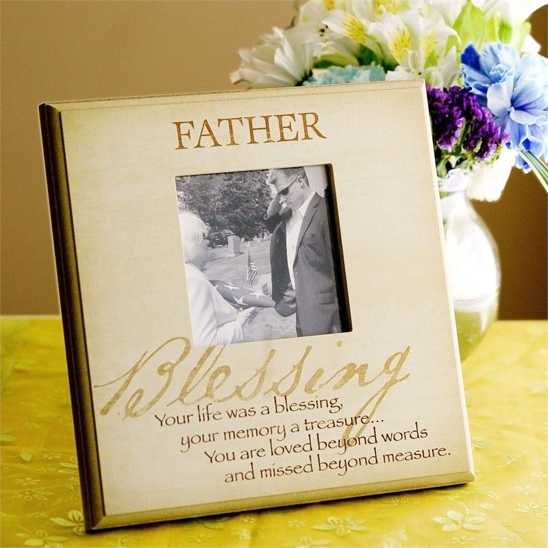 Memorial Gift Ideas For Loss Of Father
 Father Blessing Your Life Was A Blessing Your Memory A