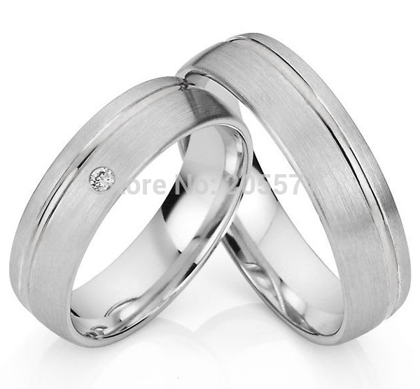 Men And Women Wedding Ring Sets
 bicolor western health titanium custom egagement wedding