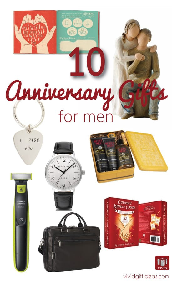 Men Anniversary Gift Ideas
 Top 10 Anniversary Gift Ideas for Men Vivid s