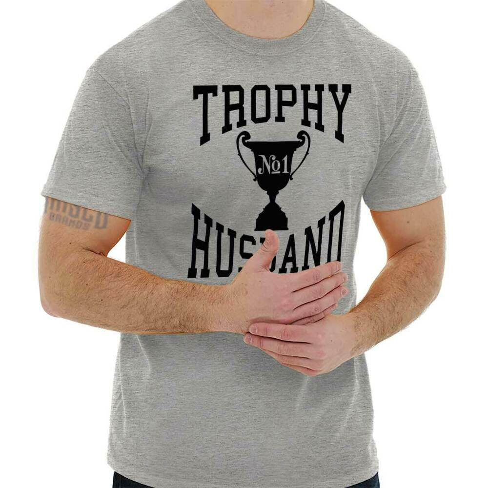 Men'S Father'S Day Gift Ideas
 Trophy Husband Father s Day Funny Shirt Humorous Gift
