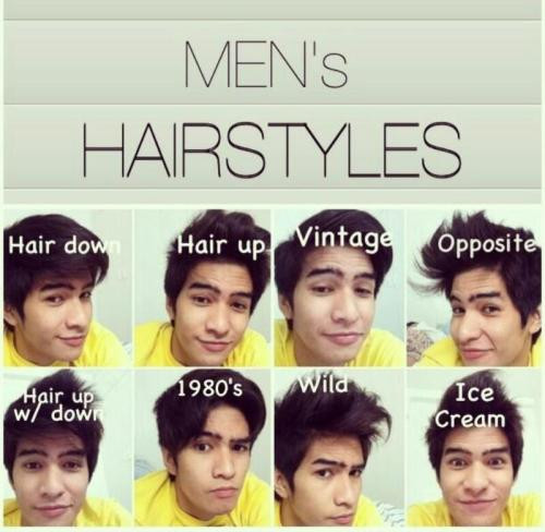 Men'S Medium Length Hairstyles
 men s hairstyle on Tumblr