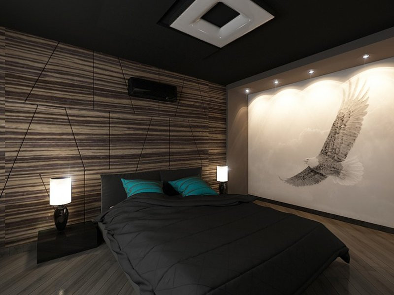 Mens Bedroom Art
 10 Interior Design Ideas for Bachelor Pads