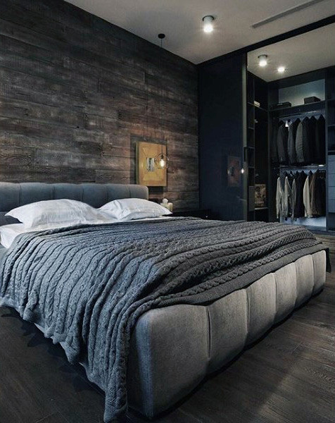 Mens Bedroom Decoration
 80 Bachelor Pad Men s Bedroom Ideas Manly Interior Design