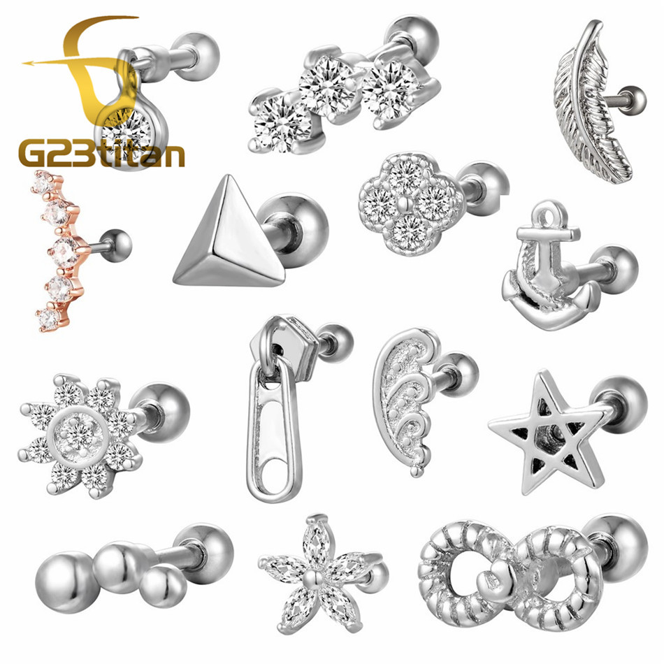 Mens Body Jewelry
 Aliexpress Buy G23titan Ear Piercings Jewelry Mens