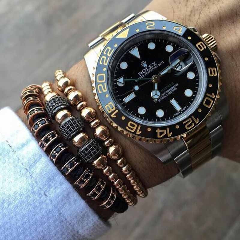 Mens Bracelet Watch
 3pcs set 2016 Men Girl Wrist Watch Macrame Woven Charm