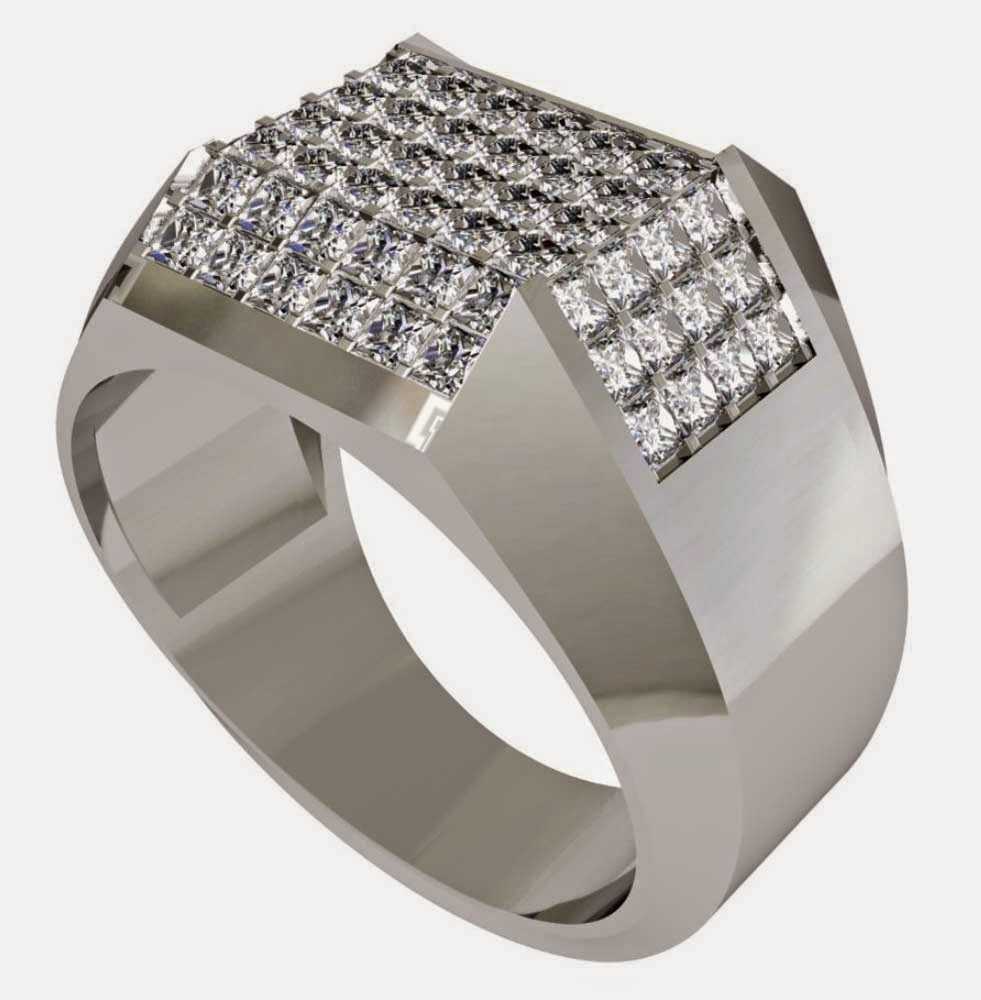 Mens Diamond Engagement Rings
 Mens Princess Cut Diamond Wedding Rings Design