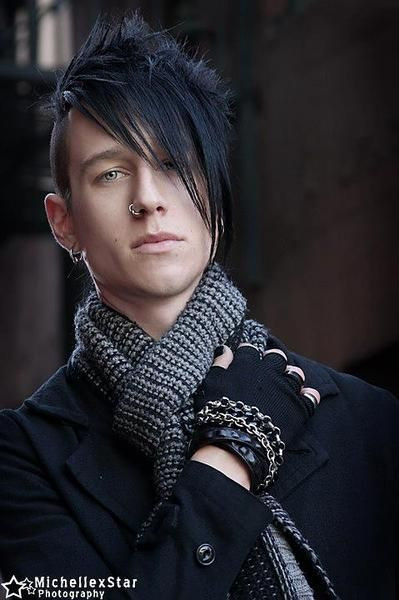 Mens Gothic Hairstyles
 145 best images about Goth Love on Pinterest