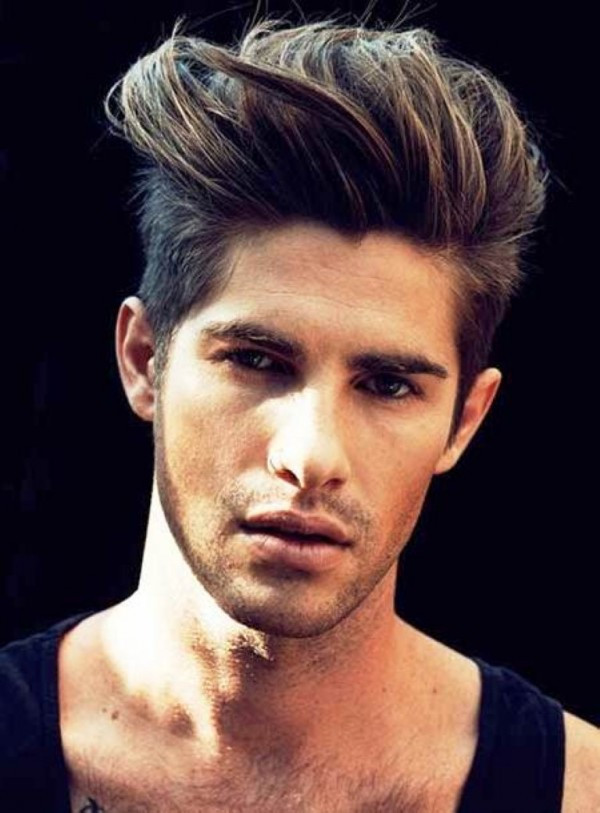Mens Haircuts How To
 Cool Brushed up Haircuts for Men 2015 trend