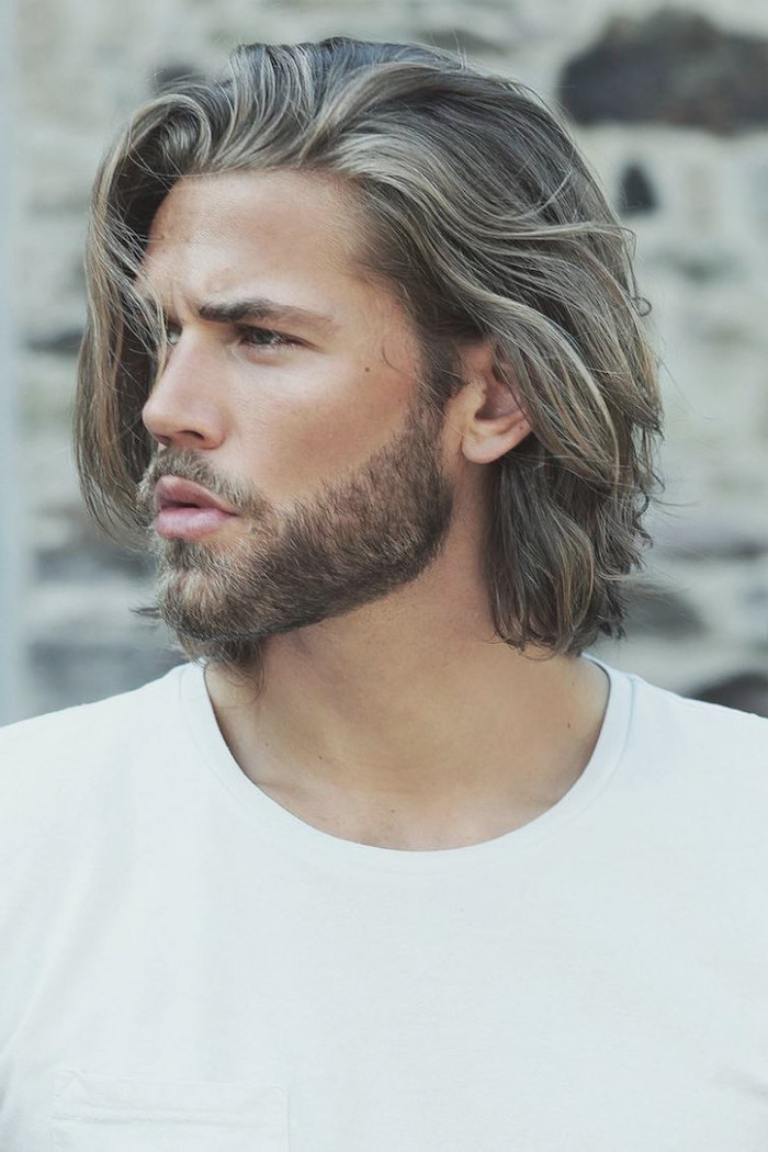 Mens Haircuts Medium Length
 1001 ideas for long hairstyles for men with class