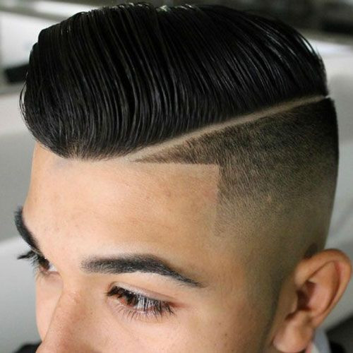 Mens Hairstyles With Line
 Pin on Men s hair cuts line ups